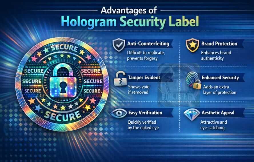 Advantages of Hologram security labels